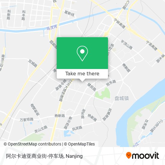 阿尔卡迪亚商业街-停车场 map