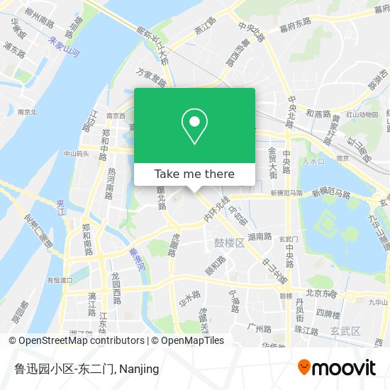 鲁迅园小区-东二门 map
