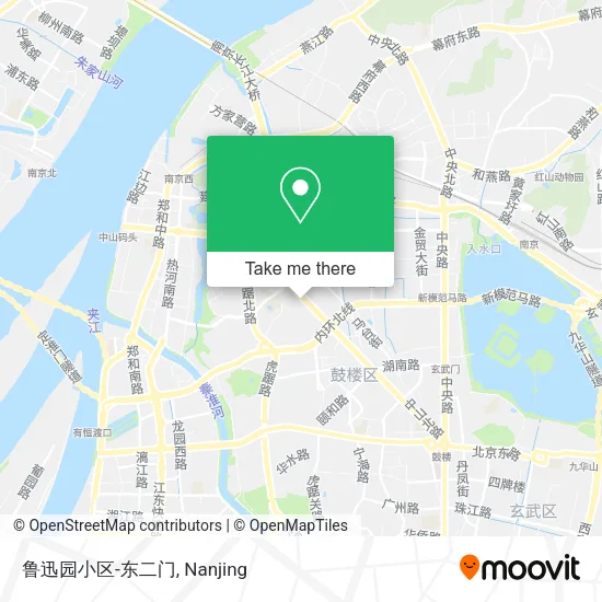 鲁迅园小区-东二门 map