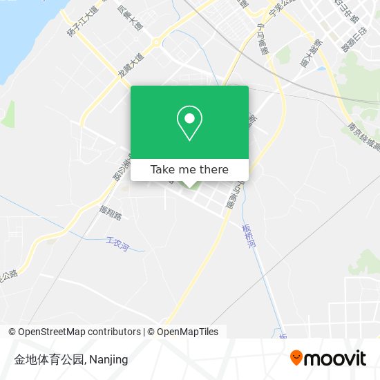 金地体育公园 map