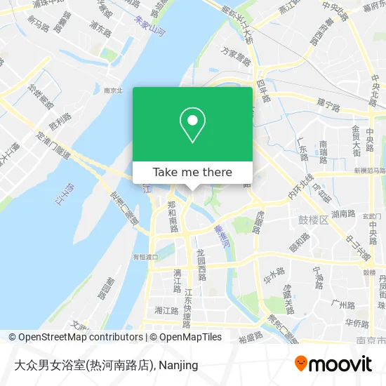 大众男女浴室(热河南路店) map