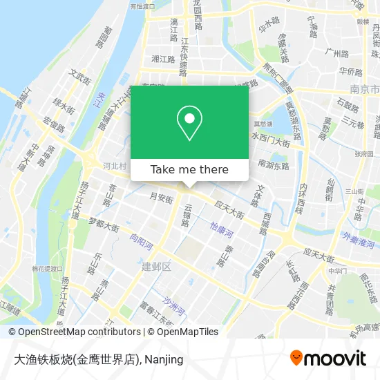 大渔铁板烧(金鹰世界店) map