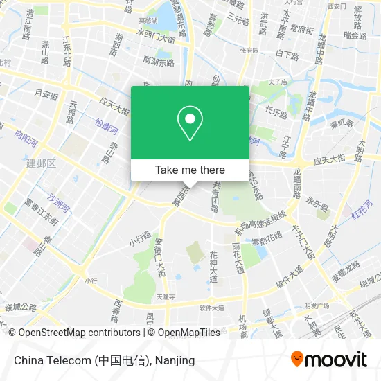 China Telecom (中国电信) map