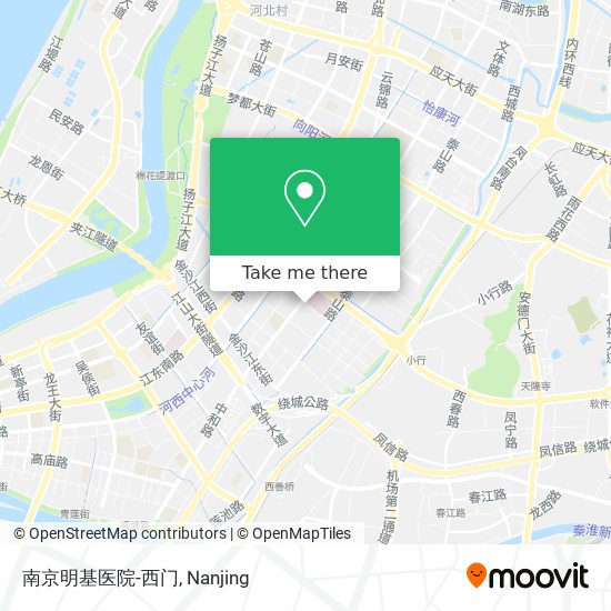 南京明基医院-西门 map