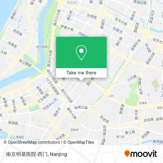南京明基医院-西门 map