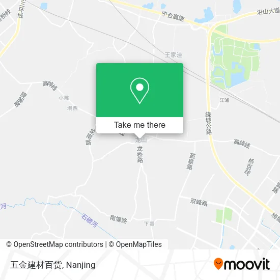 五金建材百货 map
