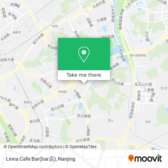 How to get to Linna Cafe Bar(bar店) in 栖霞区by Bus or Metro?