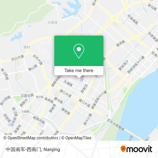 中国南车-西南门 map