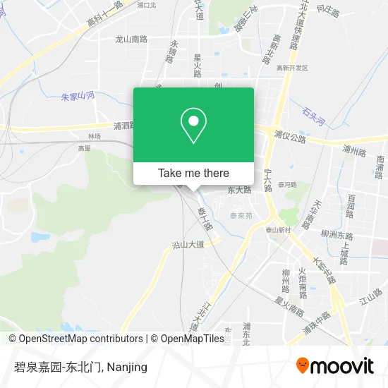 碧泉嘉园-东北门 map