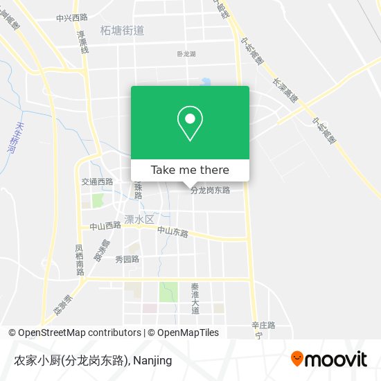 农家小厨(分龙岗东路) map