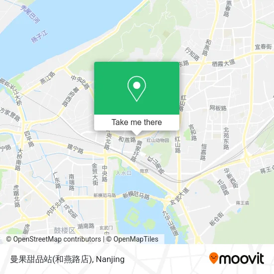 曼果甜品站(和燕路店) map