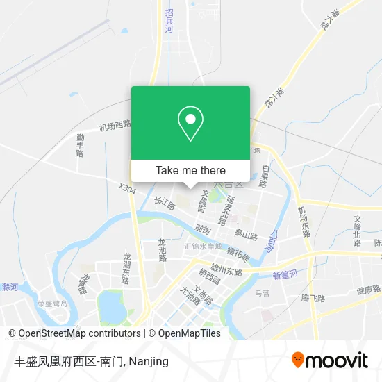 丰盛凤凰府西区-南门 map