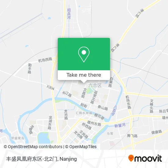 丰盛凤凰府东区-北2门 map