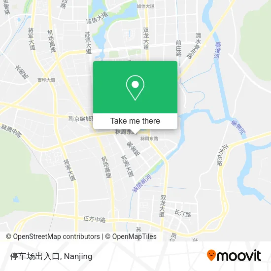 停车场出入口 map