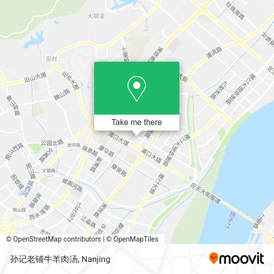 孙记老铺牛羊肉汤 map