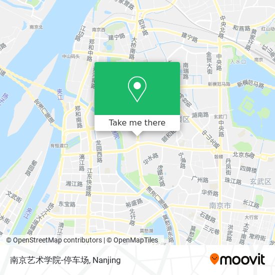 南京艺术学院-停车场 map