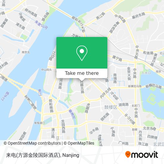 来电(方源金陵国际酒店) map