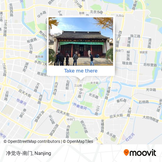 净觉寺-南门 map