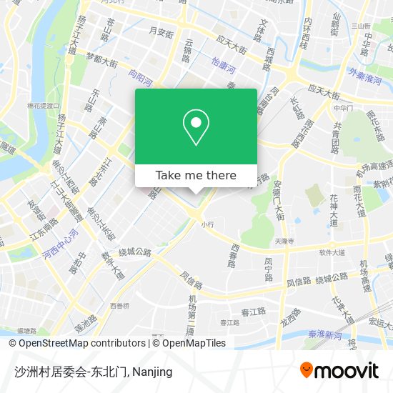 沙洲村居委会-东北门 map