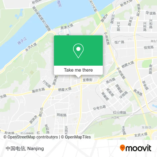 中国电信 map