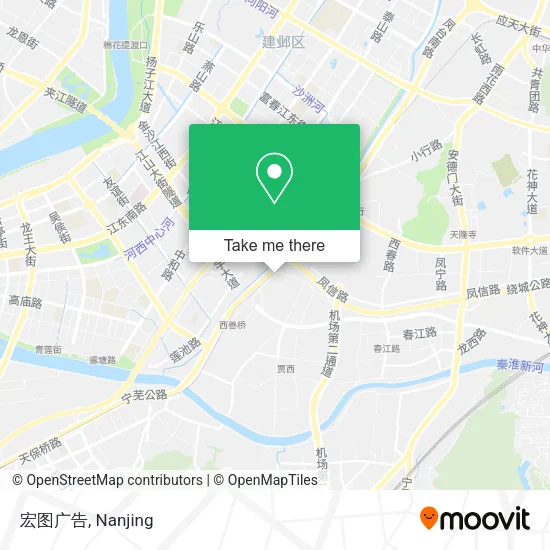 宏图广告 map