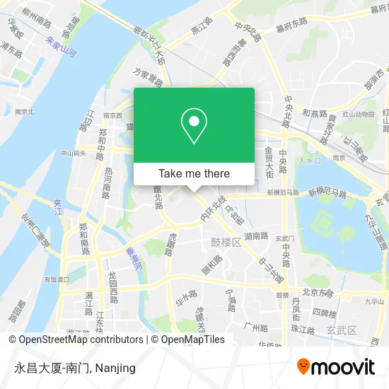 永昌大厦-南门 map