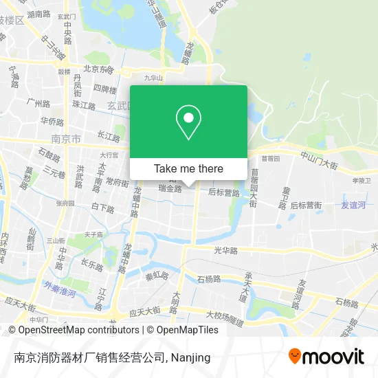 南京消防器材厂销售经营公司 map