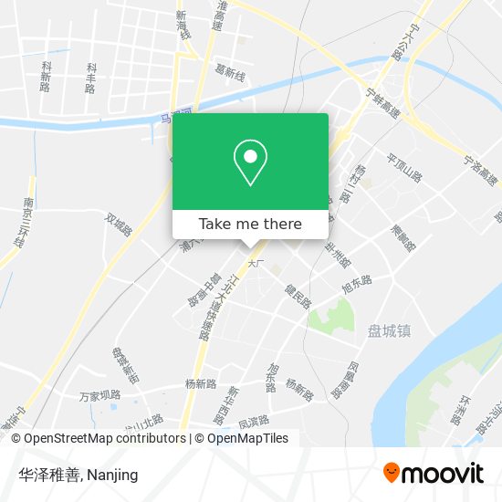 华泽稚善 map