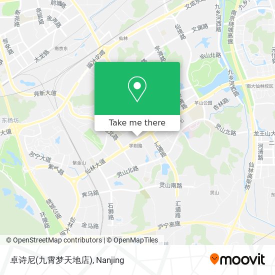 卓诗尼(九霄梦天地店) map