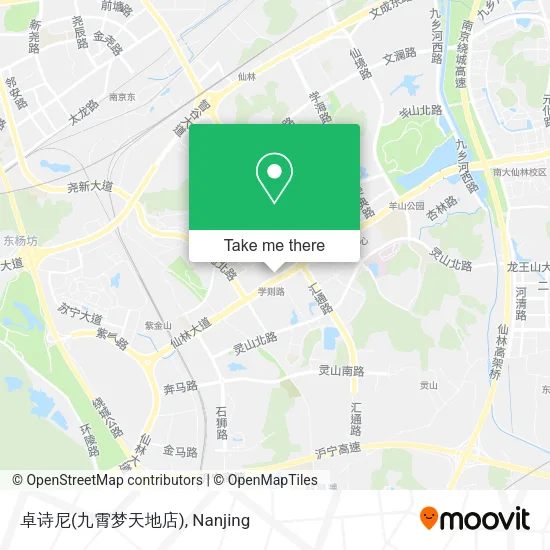 卓诗尼(九霄梦天地店) map