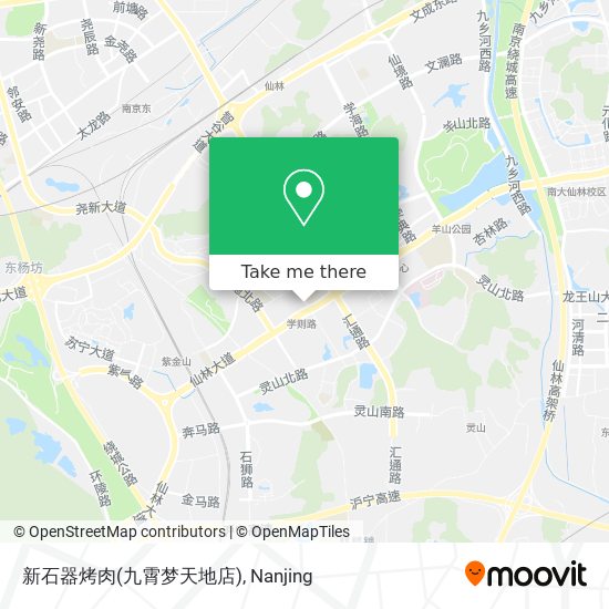 新石器烤肉(九霄梦天地店) map
