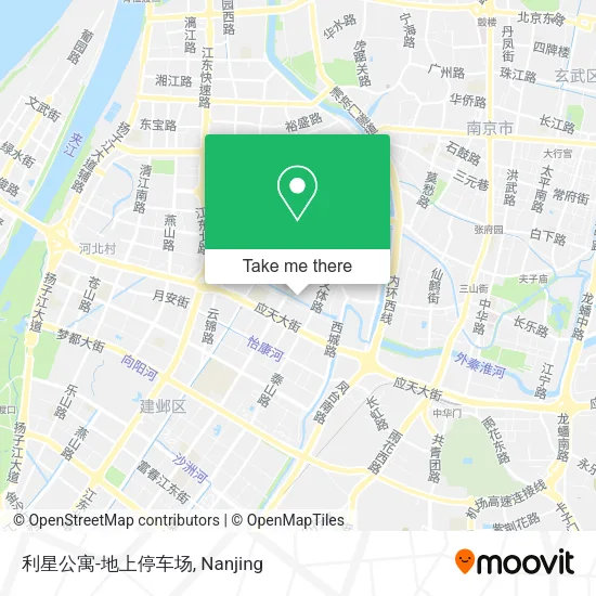 利星公寓-地上停车场 map