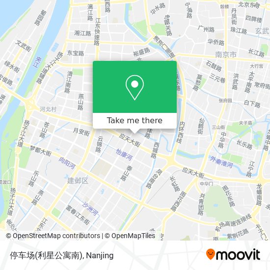 停车场(利星公寓南) map