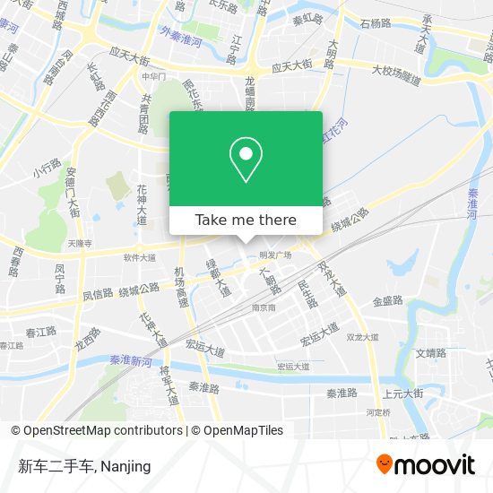 新车二手车 map