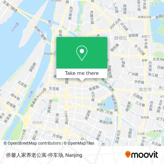 侨馨人家养老公寓-停车场 map