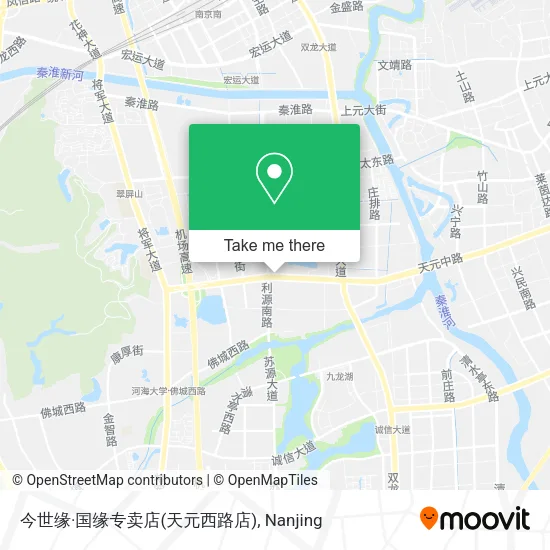 今世缘·国缘专卖店(天元西路店) map