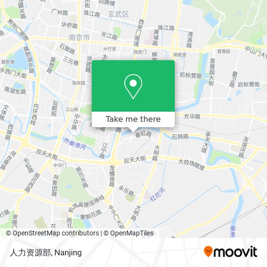 人力资源部 map