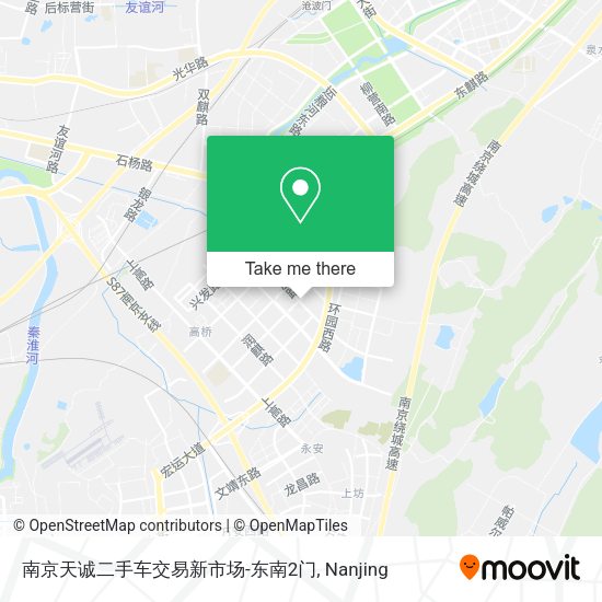 南京天诚二手车交易新市场-东南2门 map