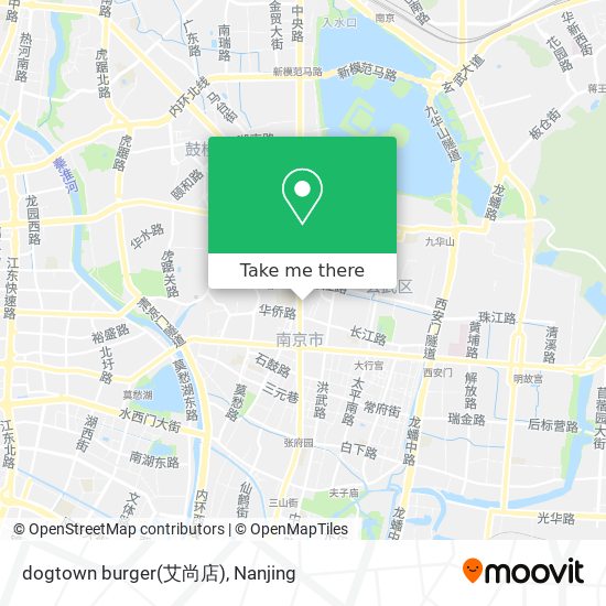 dogtown burger(艾尚店) map