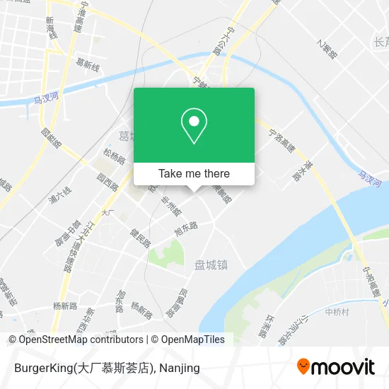 BurgerKing(大厂慕斯荟店) map