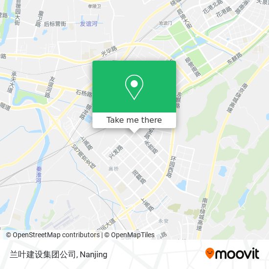 兰叶建设集团公司 map