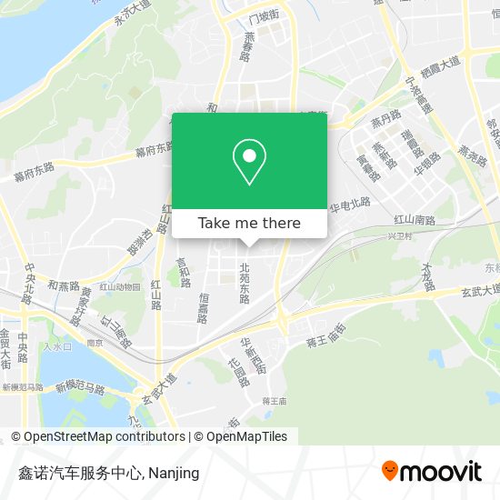 鑫诺汽车服务中心 map