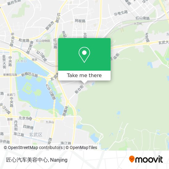 匠心汽车美容中心 map