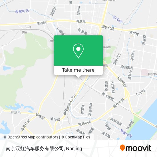 南京汉虹汽车服务有限公司 map