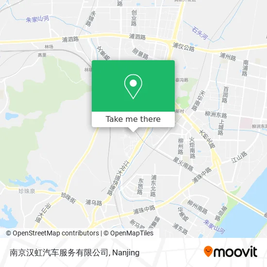 南京汉虹汽车服务有限公司 map