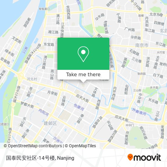 国泰民安社区-14号楼 map