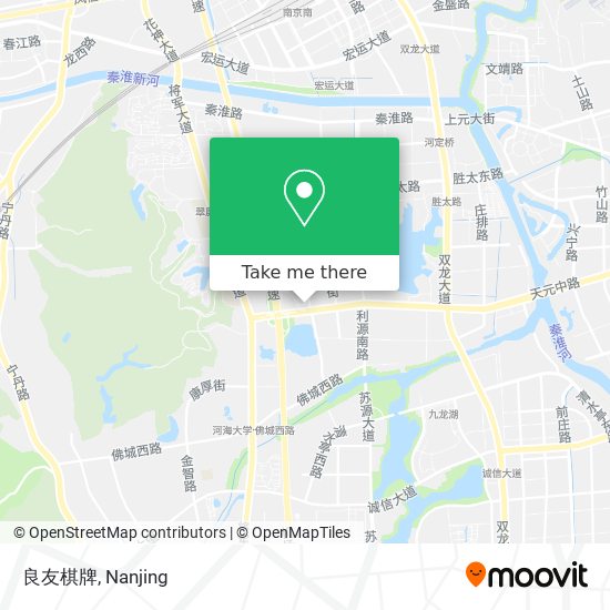 良友棋牌 map