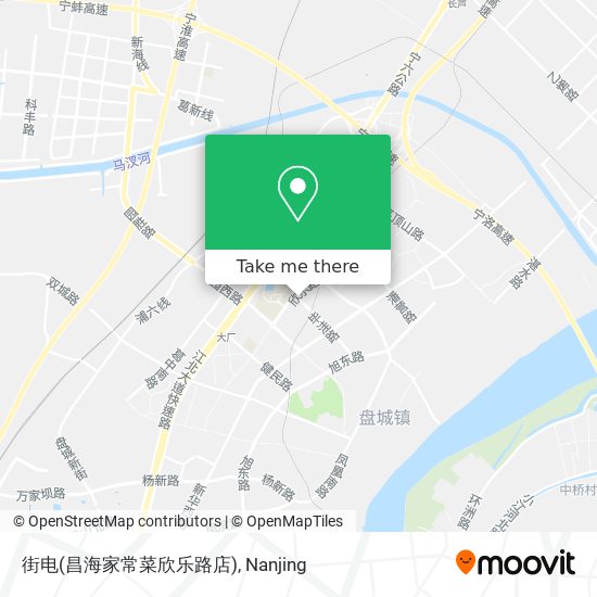 街电(昌海家常菜欣乐路店) map