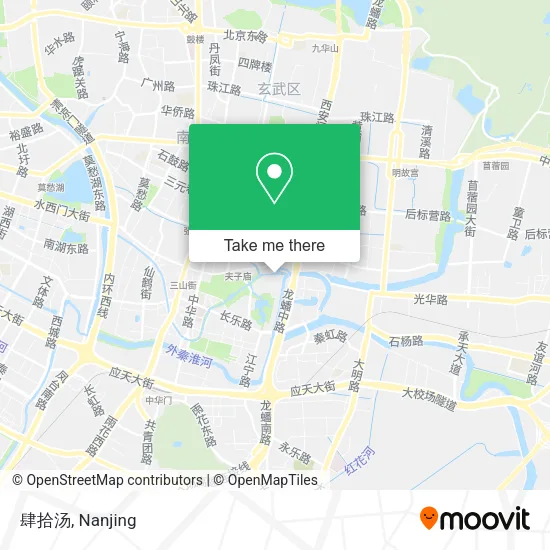 肆拾汤 map