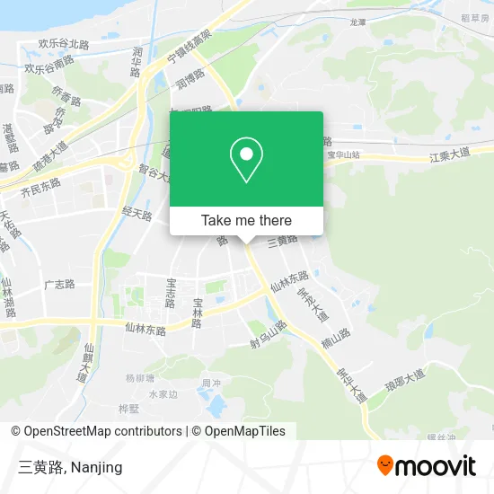 三黄路 map